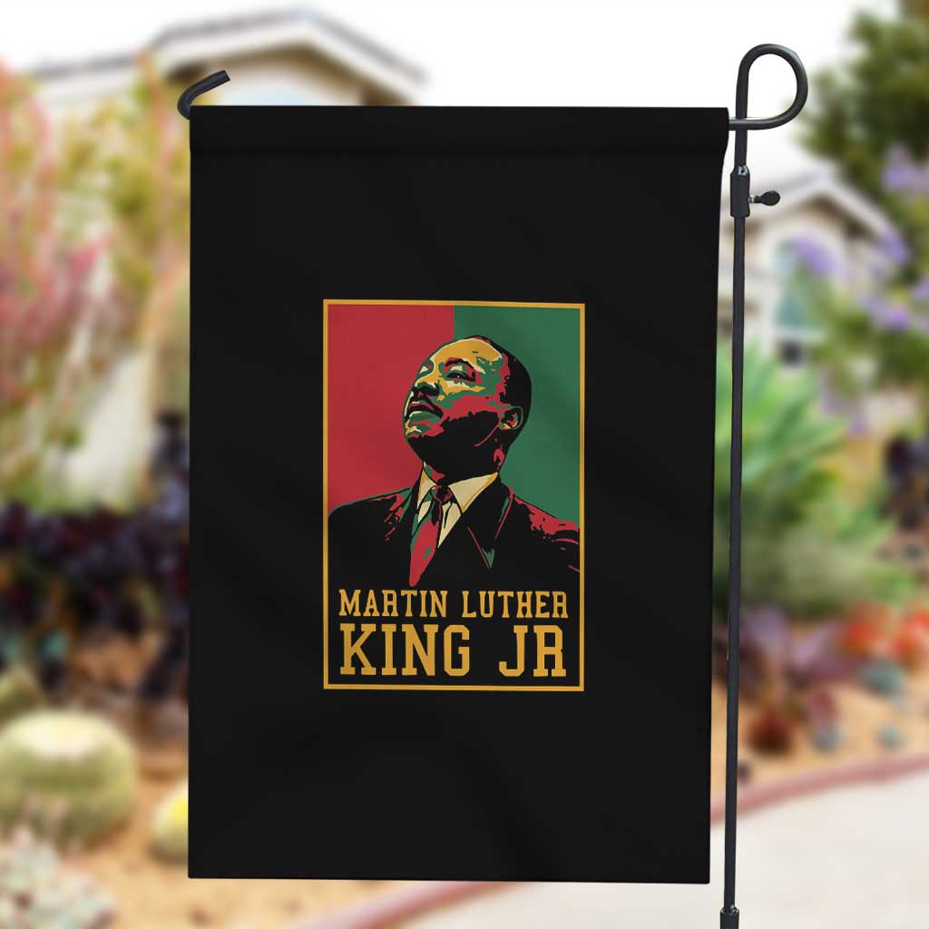 Martin Luther King Jr Garden Flag MLK Retro Style DT03