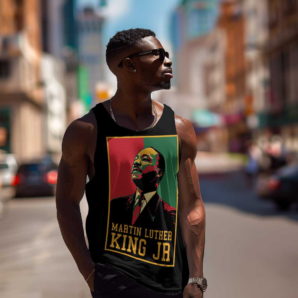 Martin Luther King Jr Men Tank Top MLK Retro Style DT03