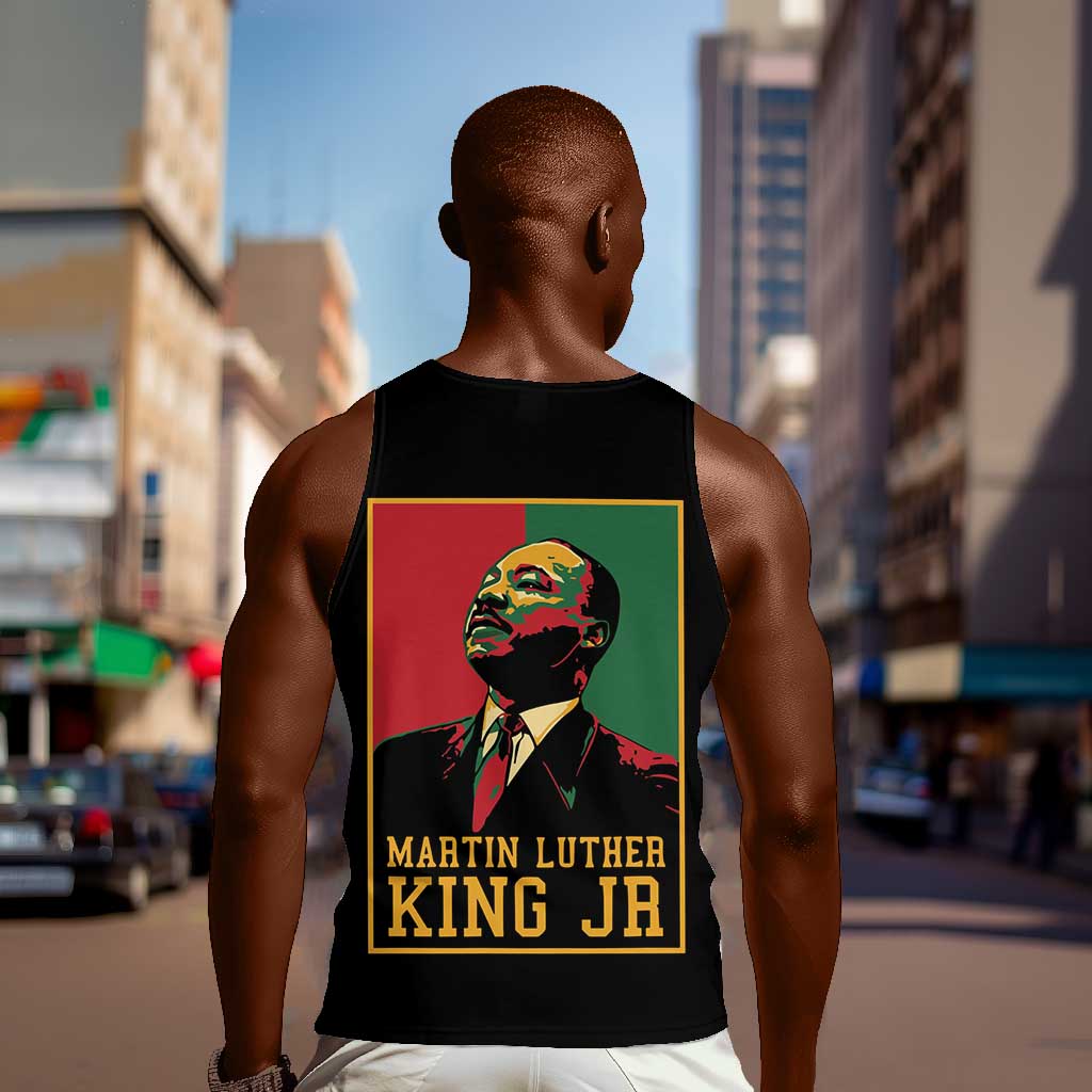 Martin Luther King Jr Men Tank Top MLK Retro Style DT03