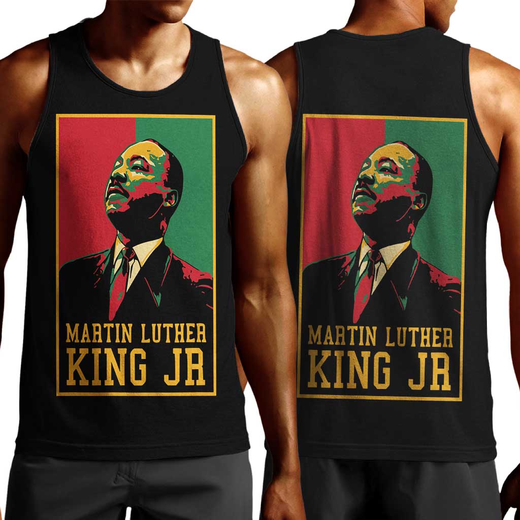 Martin Luther King Jr Men Tank Top MLK Retro Style DT03