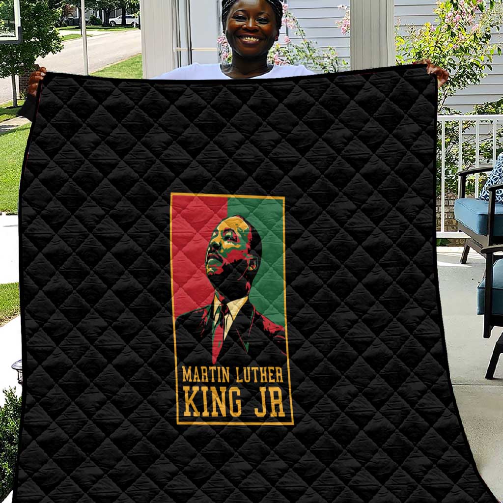 Martin Luther King Jr Quilt MLK Retro Style DT03