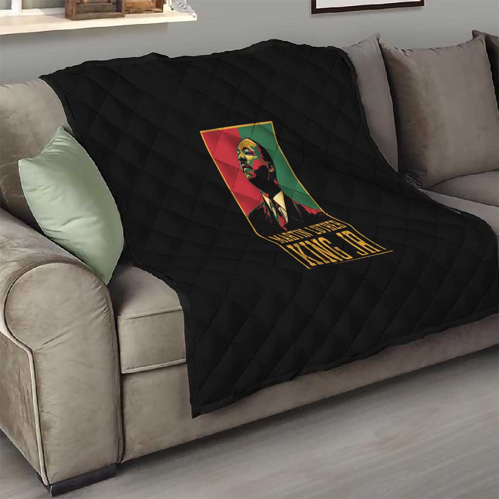 Martin Luther King Jr Quilt MLK Retro Style DT03