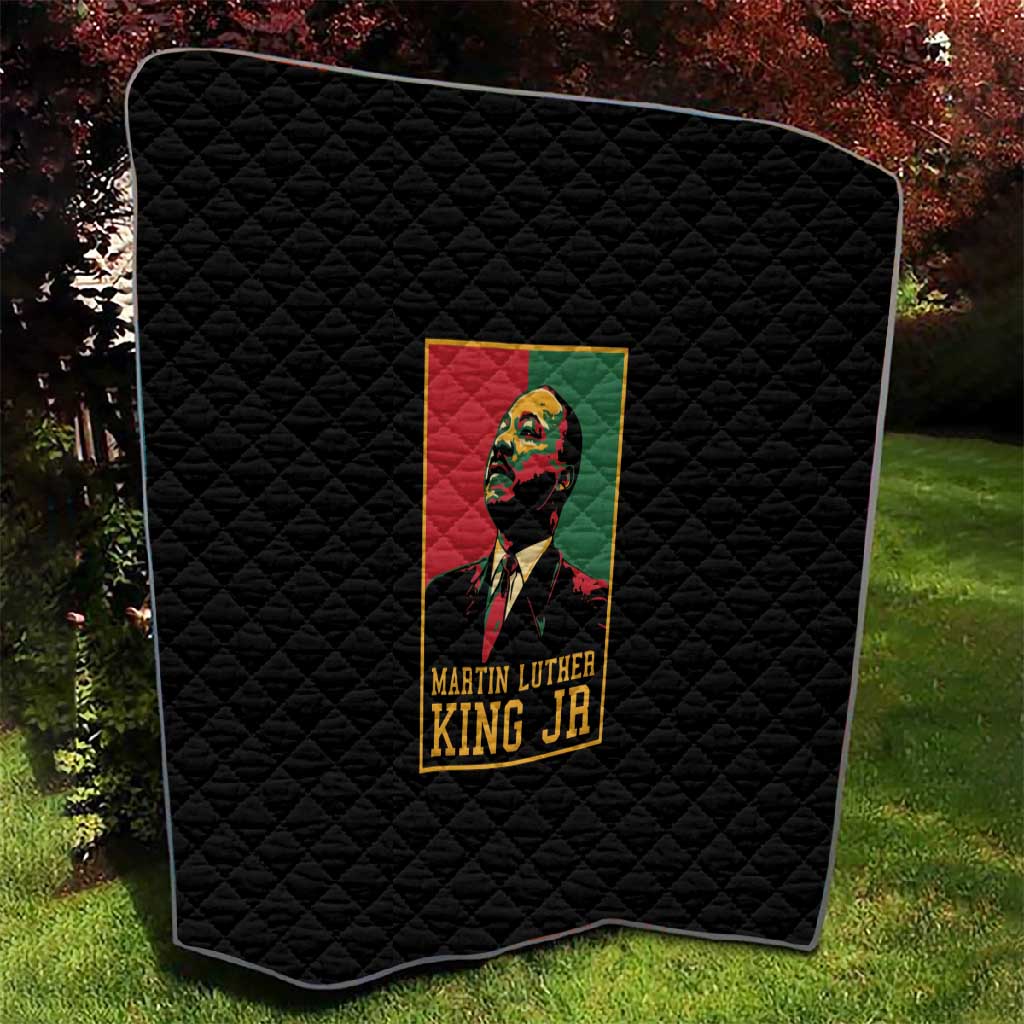 Martin Luther King Jr Quilt MLK Retro Style DT03
