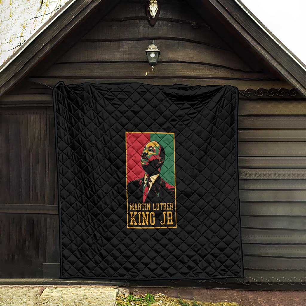 Martin Luther King Jr Quilt MLK Retro Style DT03