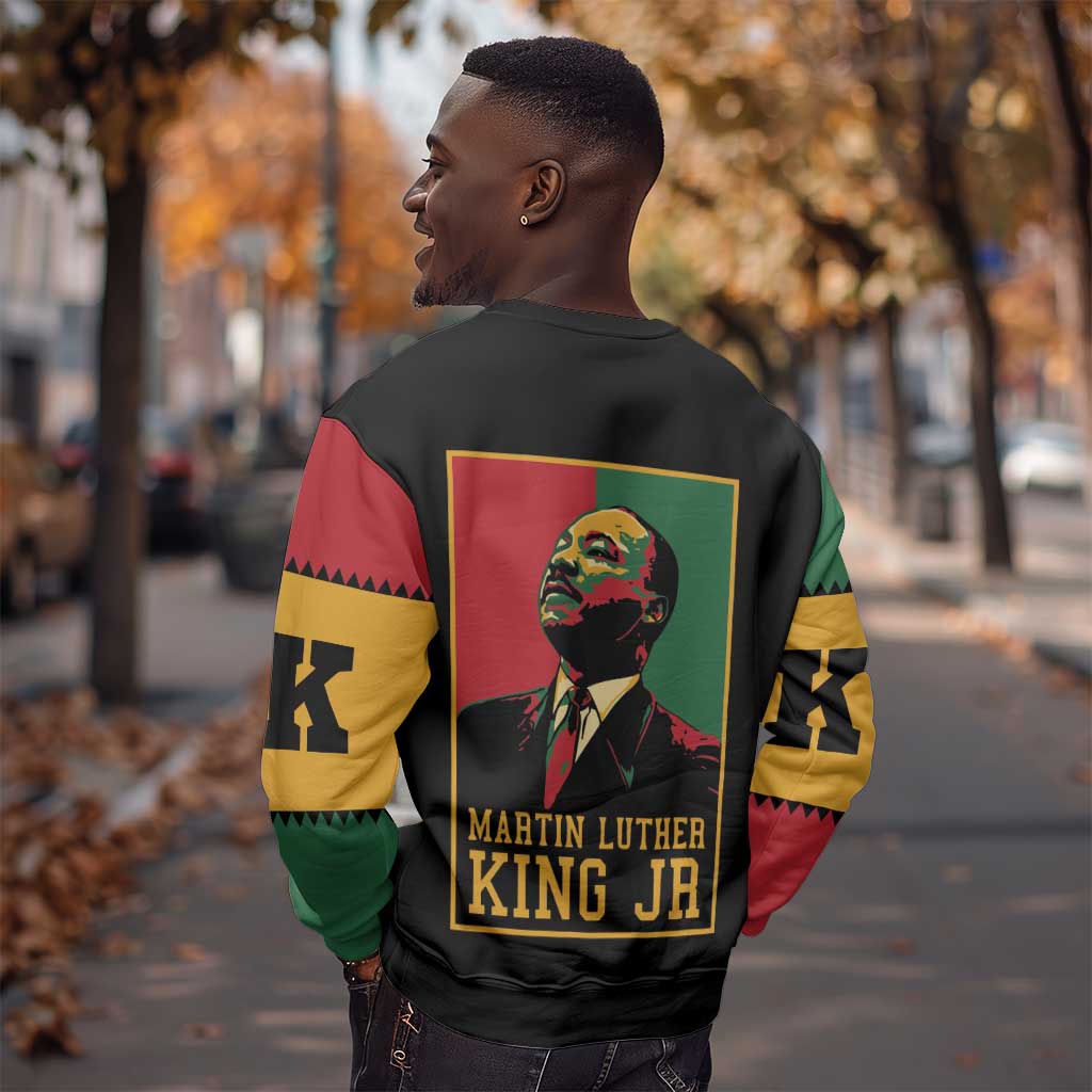 Martin Luther King Jr Sweatshirt MLK Retro Style DT03