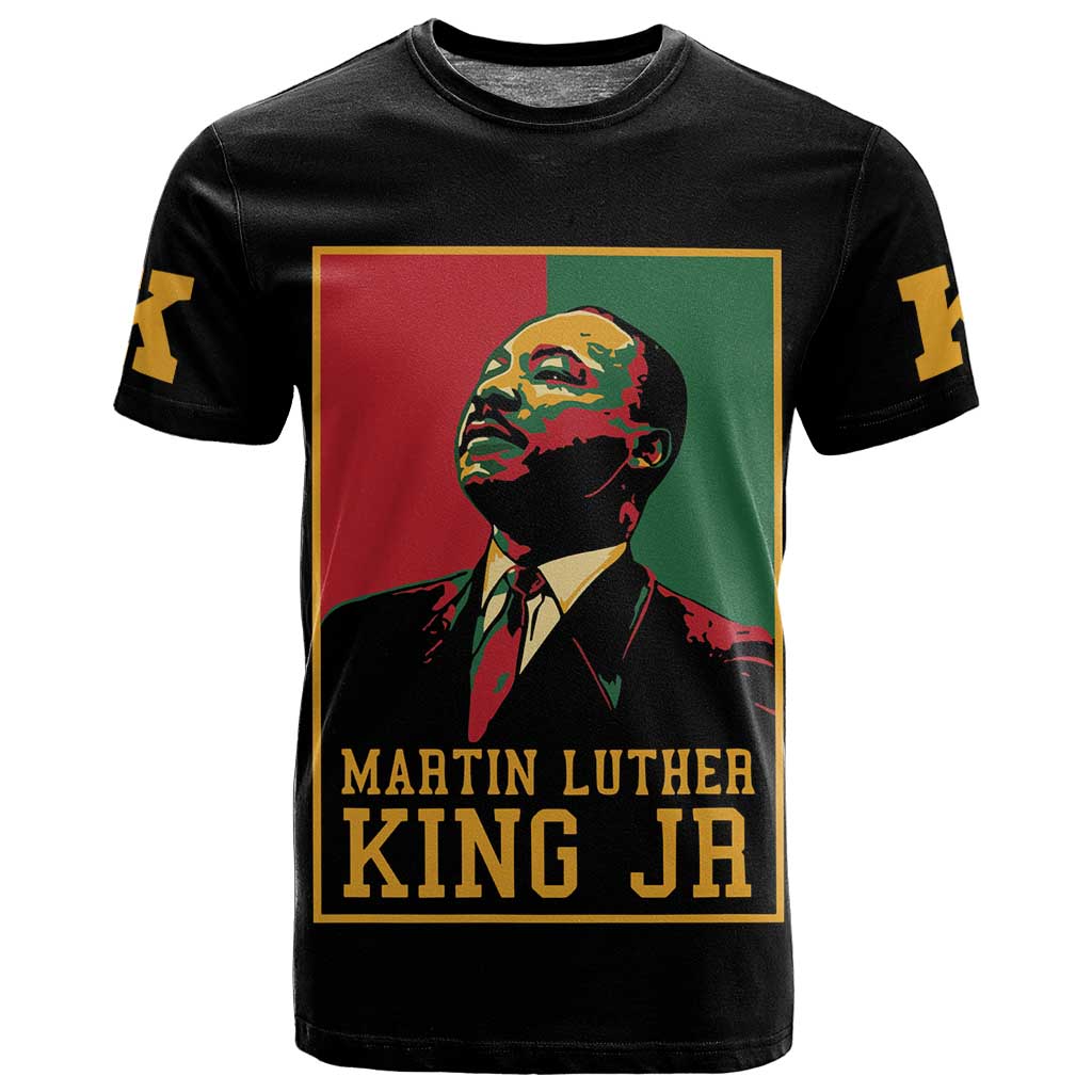 Martin Luther King Jr T shirt MLK Retro Style DT03