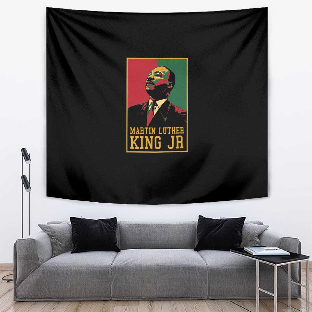 Martin Luther King Jr Tapestry MLK Retro Style DT03