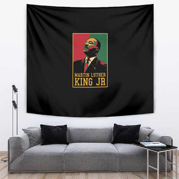 Martin Luther King Jr Tapestry MLK Retro Style DT03