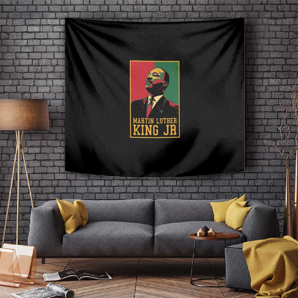 Martin Luther King Jr Tapestry MLK Retro Style DT03