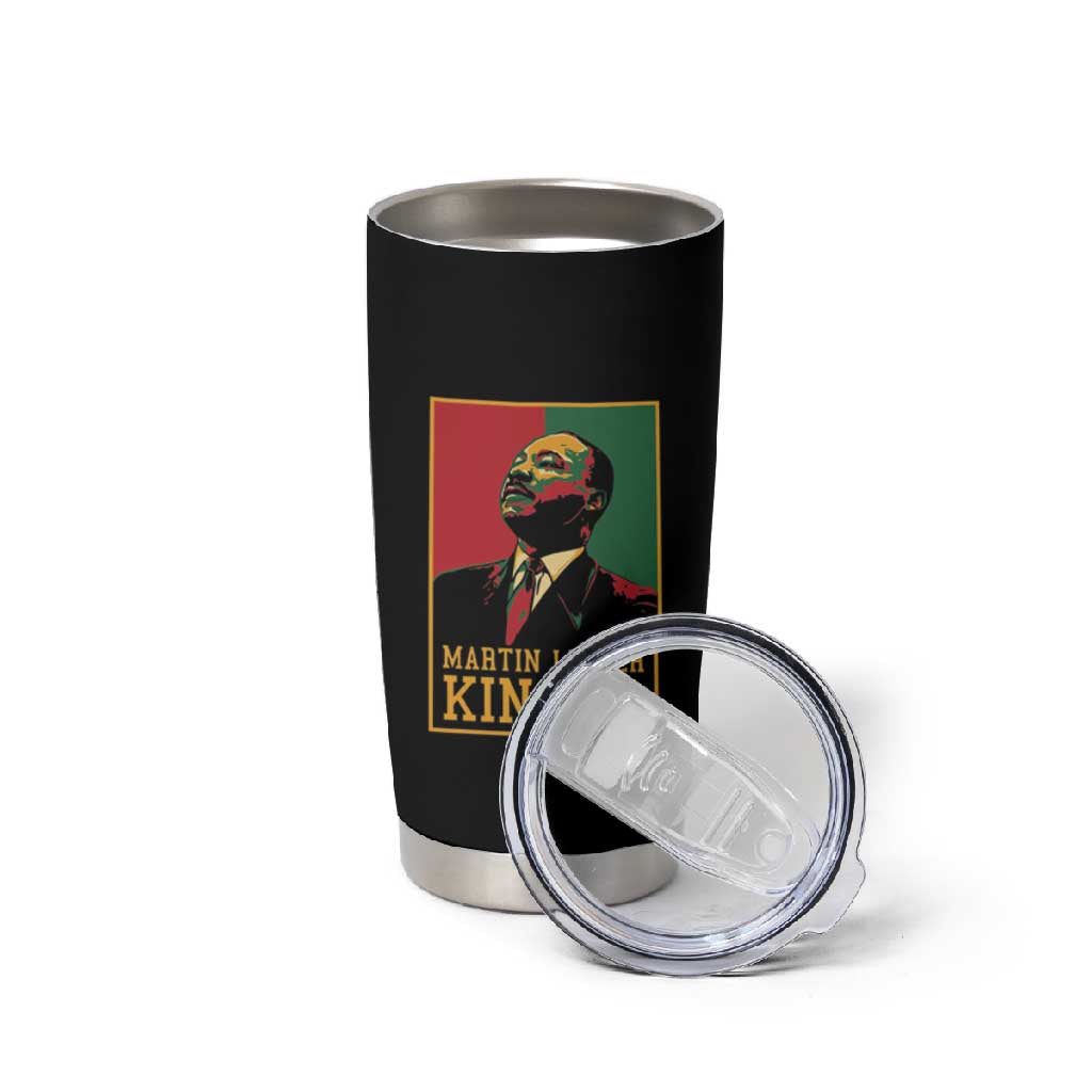 Martin Luther King Jr Tumbler Cup MLK Retro Style DT03