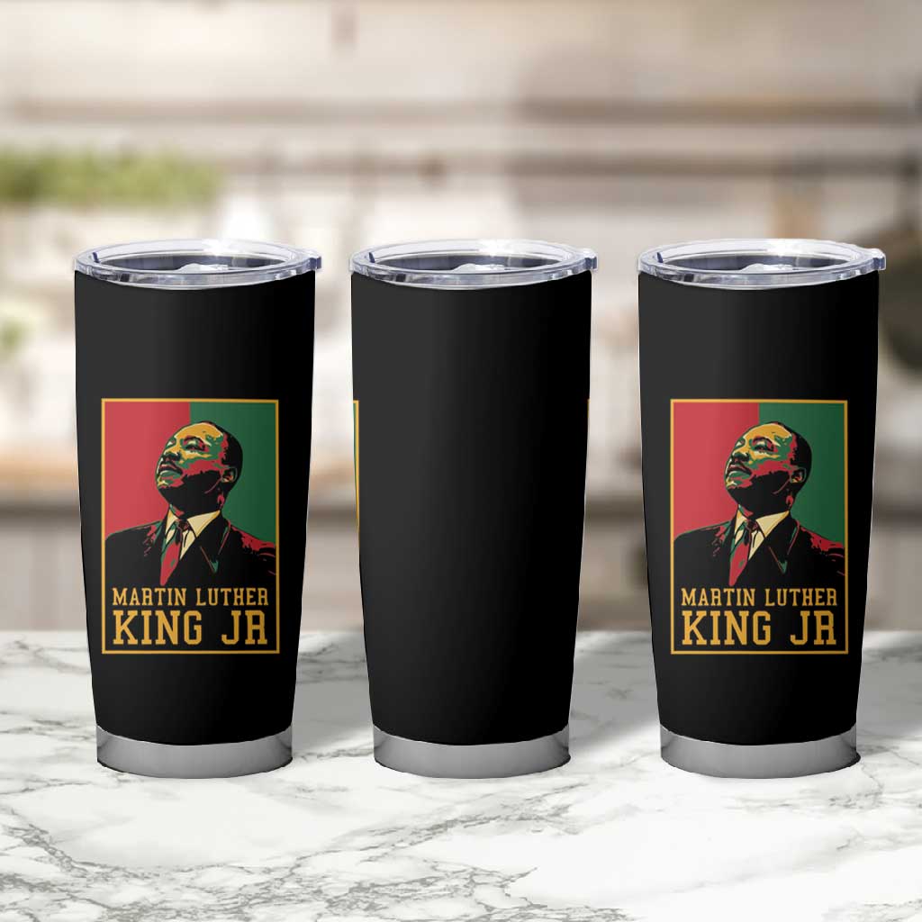 Martin Luther King Jr Tumbler Cup MLK Retro Style DT03