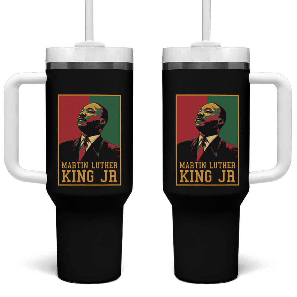 Martin Luther King Jr Tumbler With Handle MLK Retro Style DT03