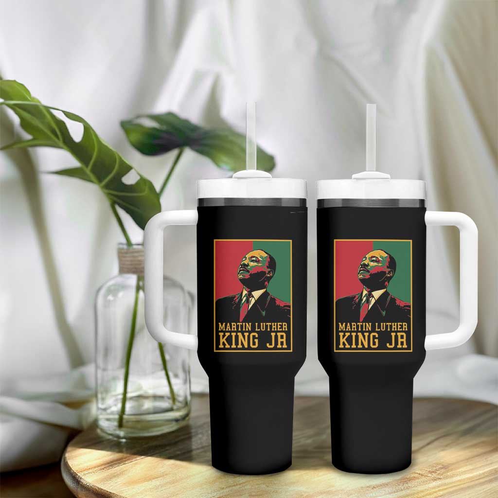 Martin Luther King Jr Tumbler With Handle MLK Retro Style DT03