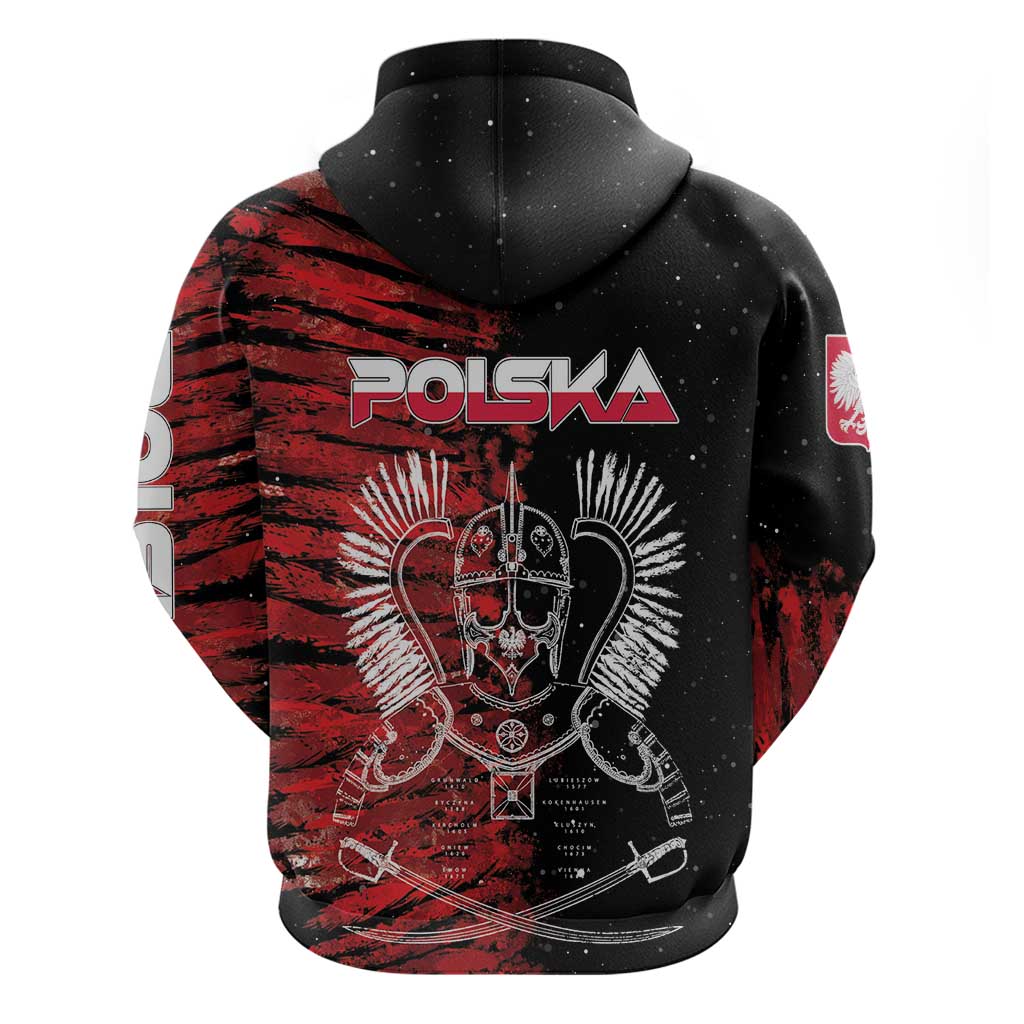 Polish Hussars Polska Hoodie Poland Coat of Arms DT03