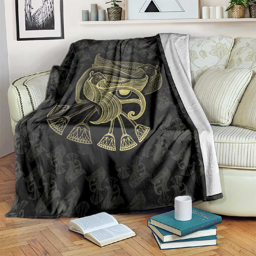 Afro Egypt Blanket Horus Eyes Egyptian God DT03