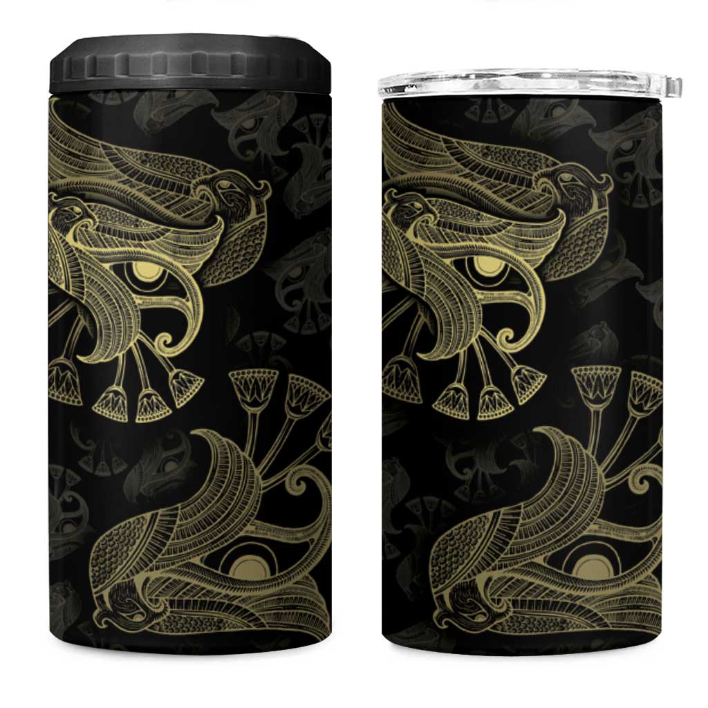 Afro Egypt 4 in 1 Can Cooler Tumbler Horus Eyes Egyptian God DT03