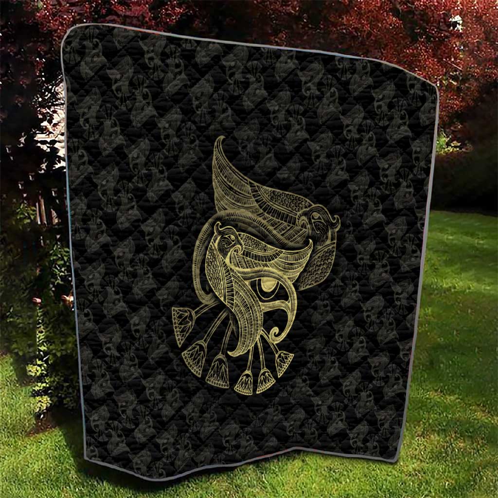 Afro Egypt Quilt Horus Eyes Egyptian God DT03