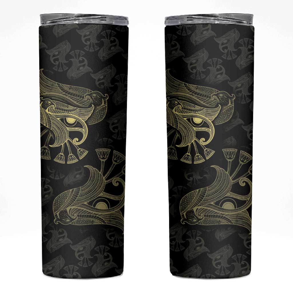 Afro Egypt Skinny Tumbler Horus Eyes Egyptian God DT03