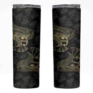 Afro Egypt Skinny Tumbler Horus Eyes Egyptian God DT03