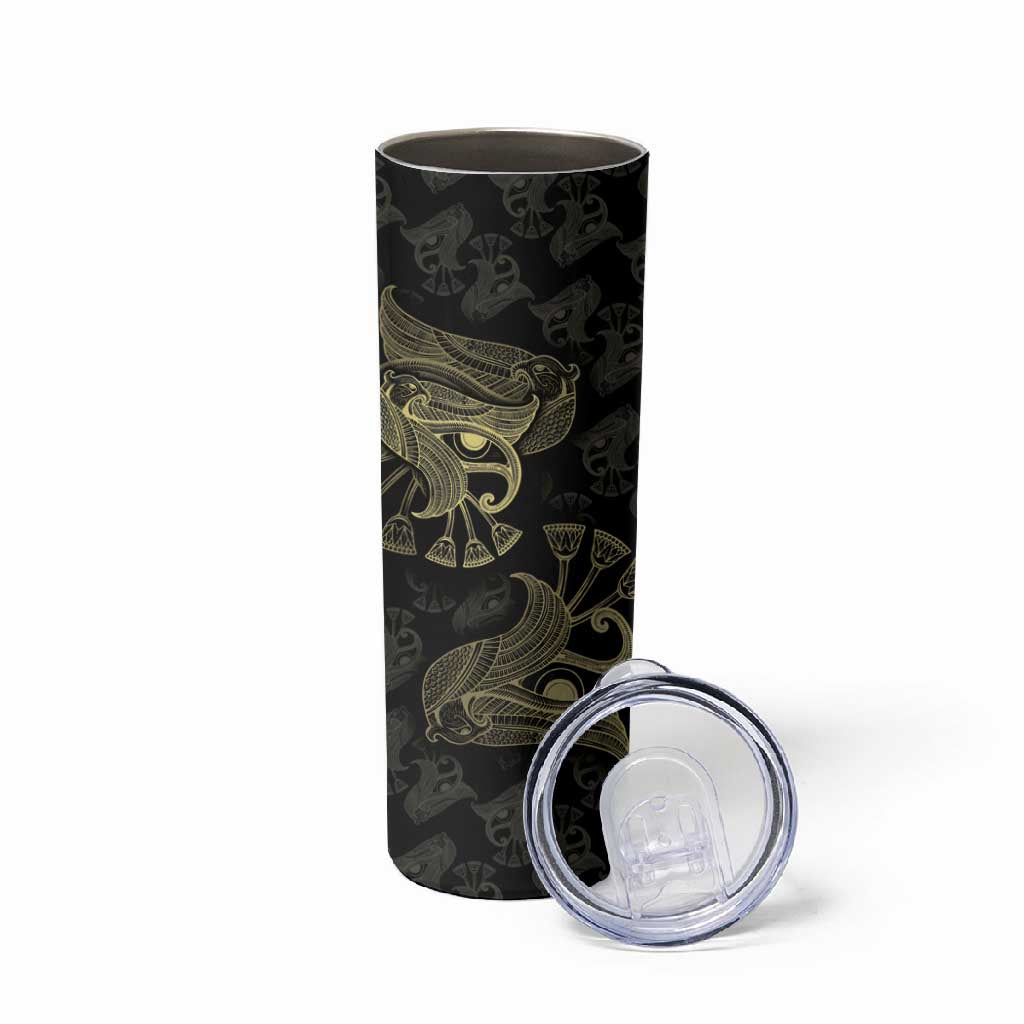Afro Egypt Skinny Tumbler Horus Eyes Egyptian God DT03