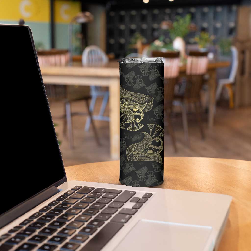 Afro Egypt Skinny Tumbler Horus Eyes Egyptian God DT03