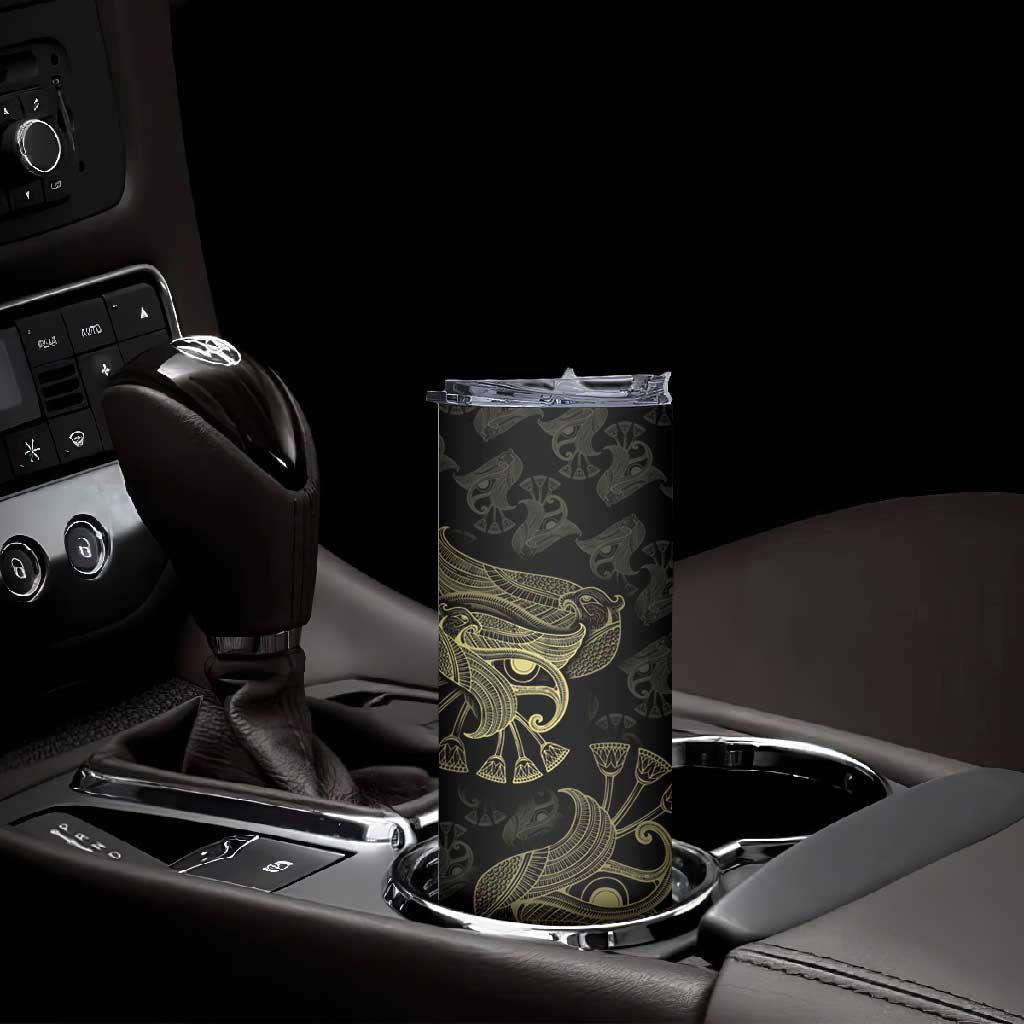 Afro Egypt Skinny Tumbler Horus Eyes Egyptian God DT03