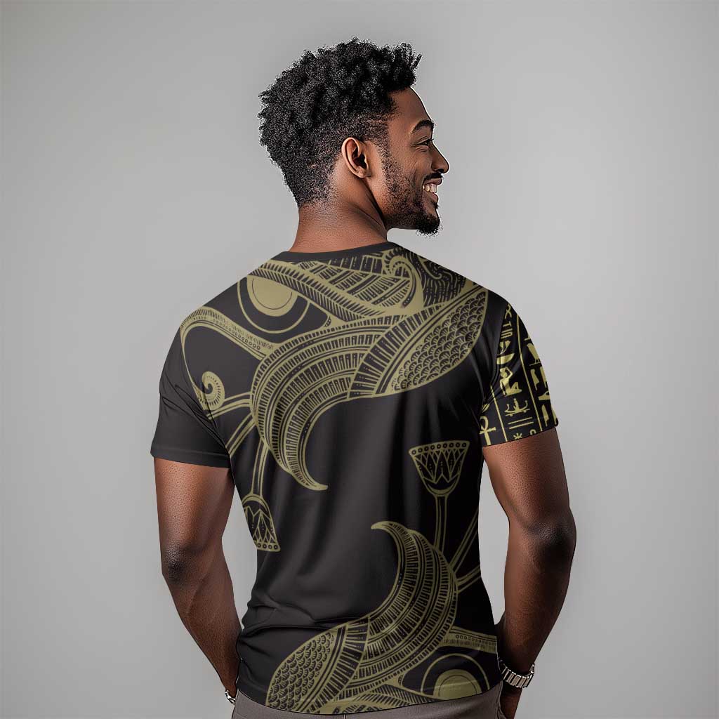 Afro Egypt T shirt Horus Eyes Egyptian God DT03