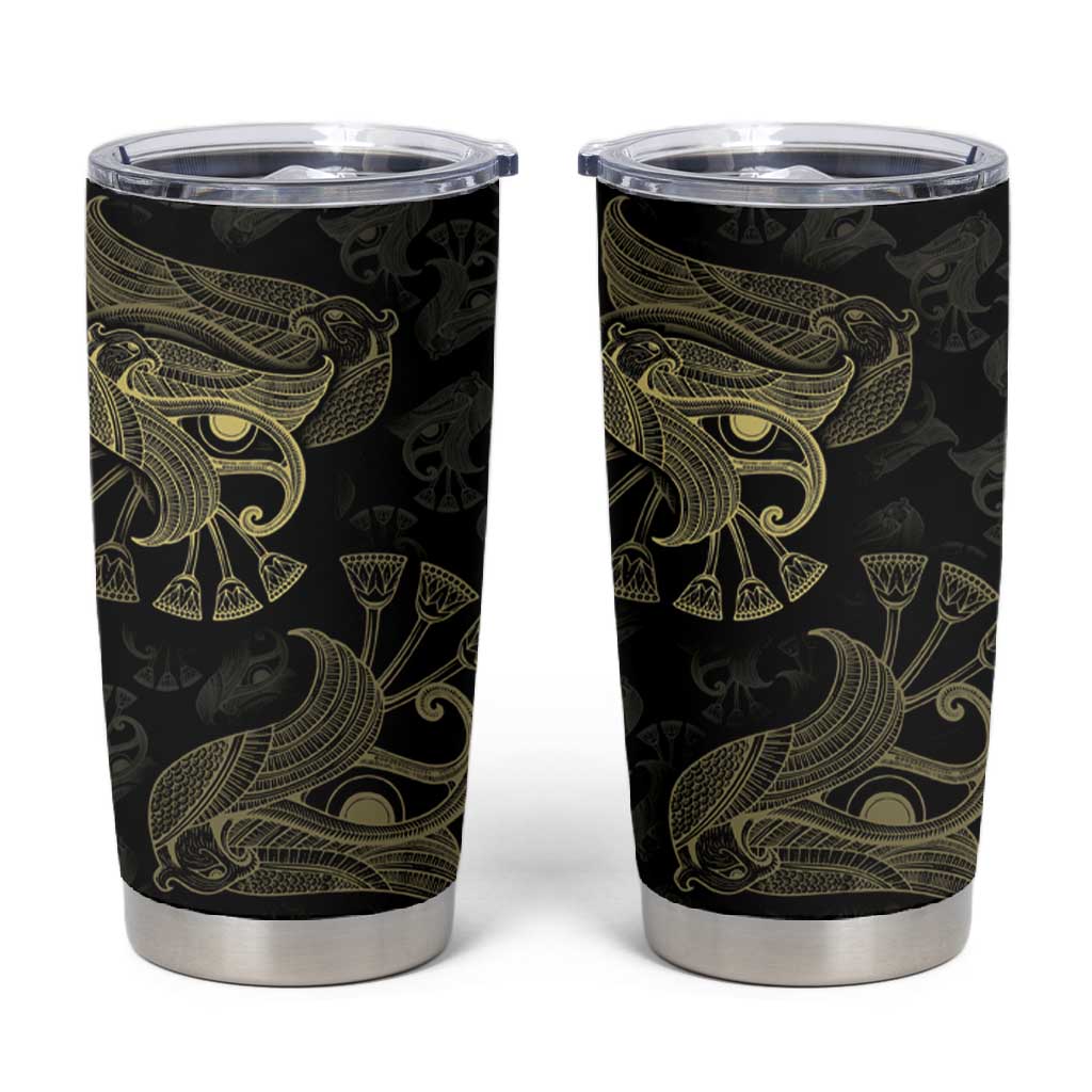 Afro Egypt Tumbler Cup Horus Eyes Egyptian God DT03