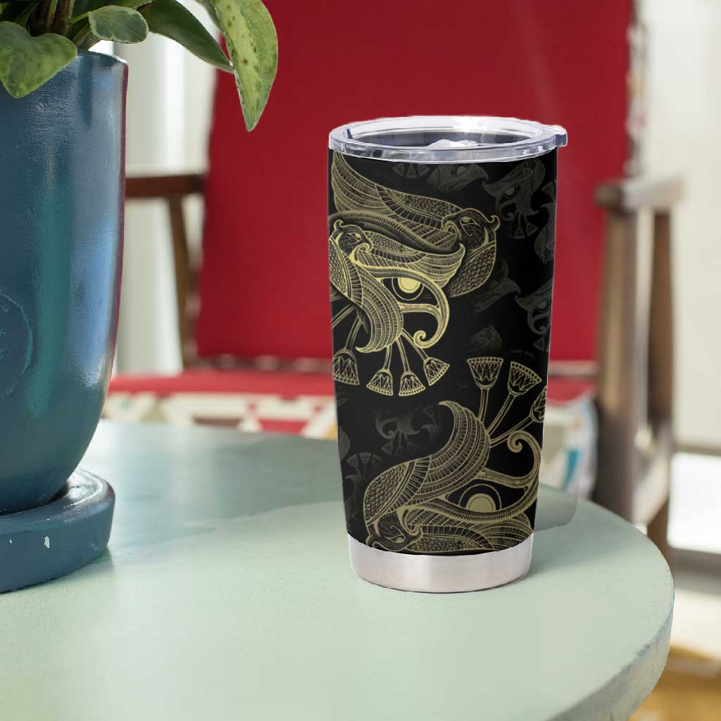 Afro Egypt Tumbler Cup Horus Eyes Egyptian God DT03