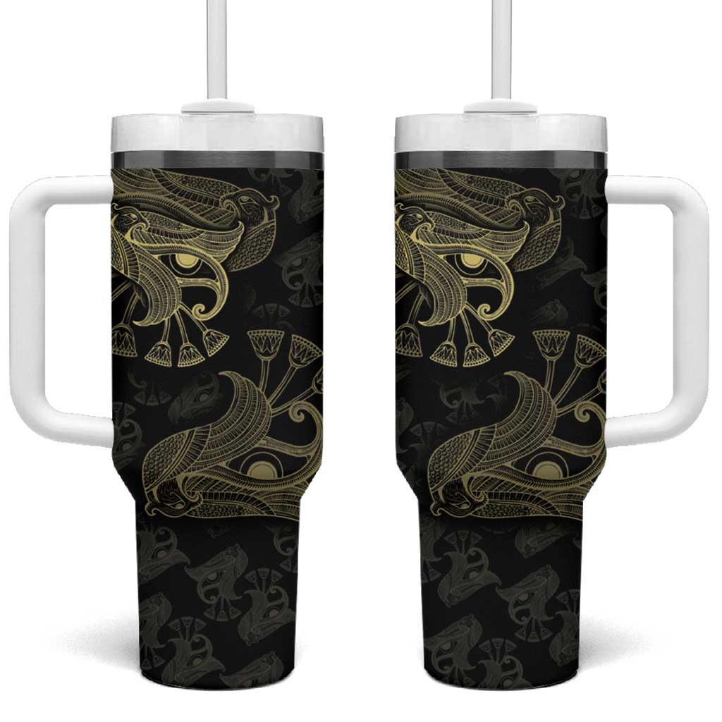 Afro Egypt Tumbler With Handle Horus Eyes Egyptian God DT03