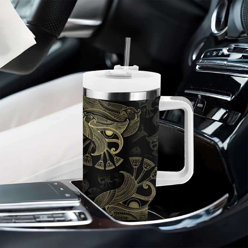 Afro Egypt Tumbler With Handle Horus Eyes Egyptian God DT03