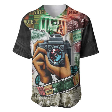 African American Civil Rights Leaders Baseball Jersey Heritage in Frames Photography DT03