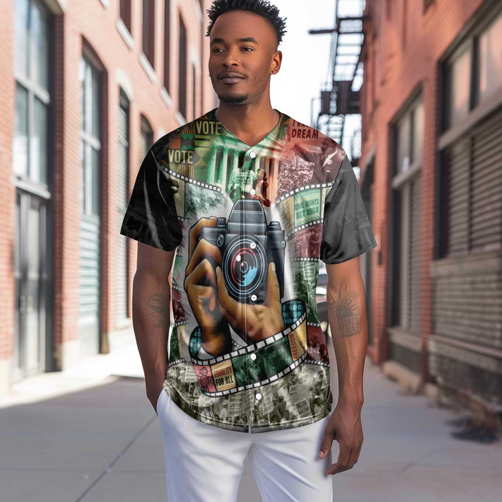 African American Civil Rights Leaders Baseball Jersey Heritage in Frames Photography DT03