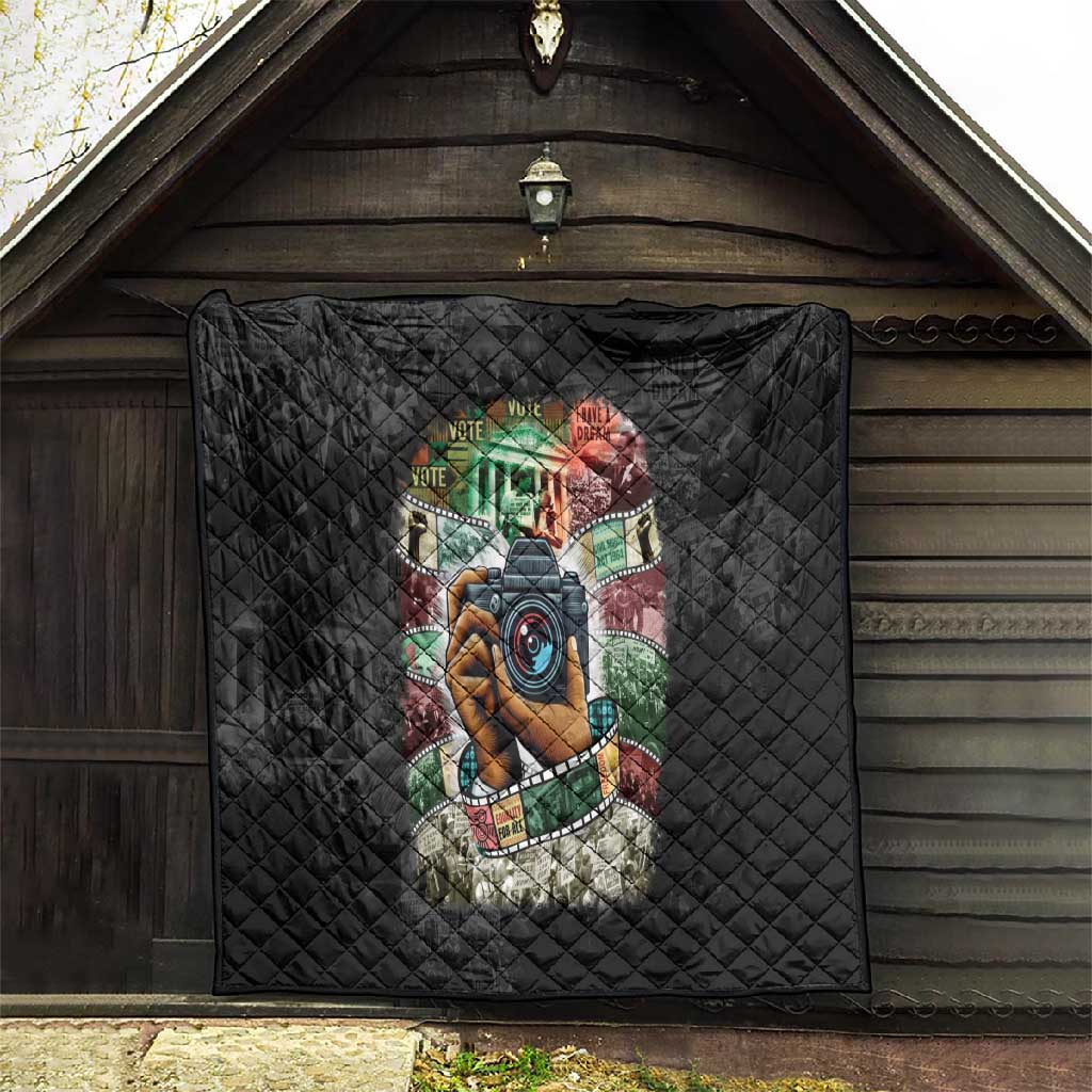 African American Civil Rights Leaders Quilt Heritage in Frames Photography DT03