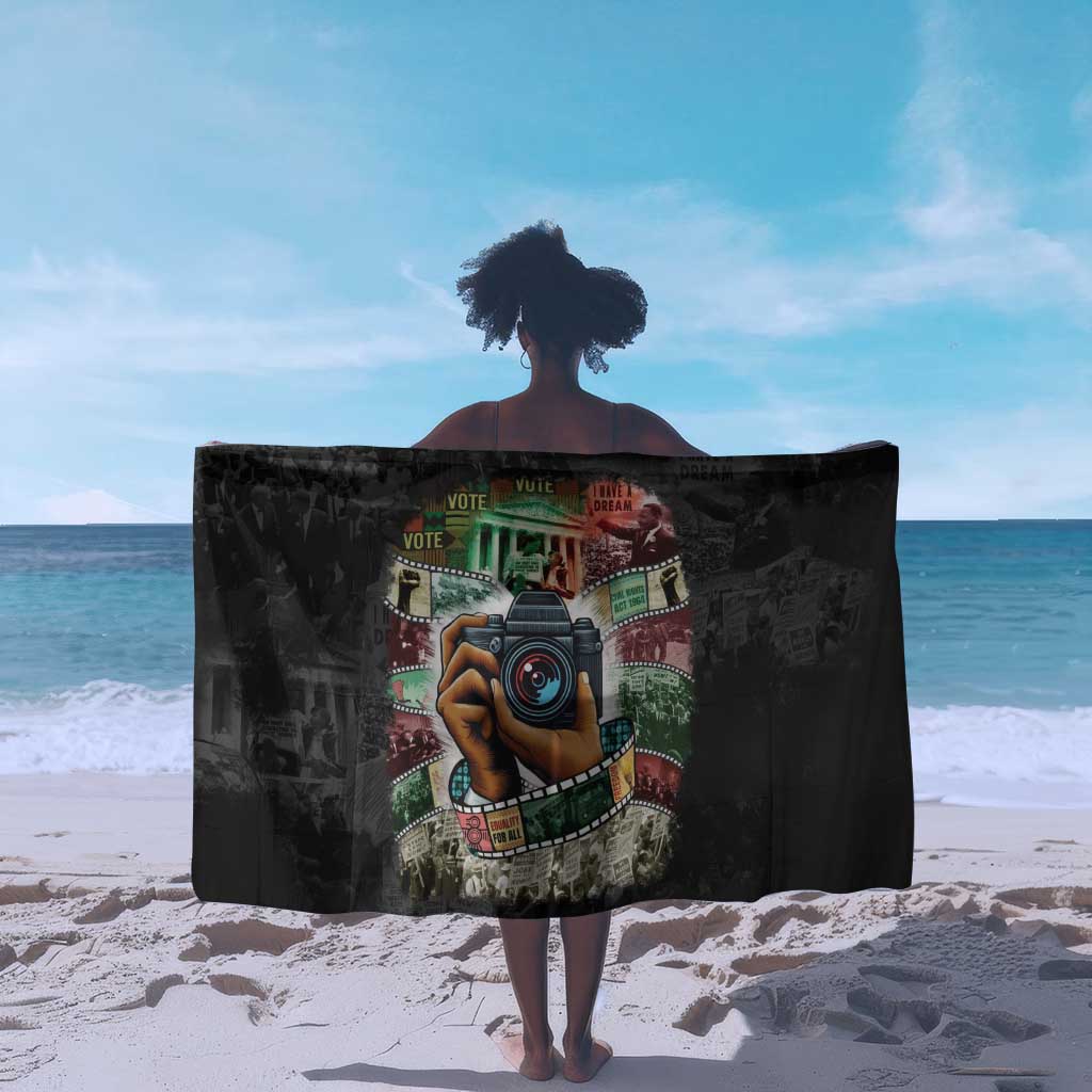 African American Civil Rights Leaders Sarong Heritage in Frames Photography DT03