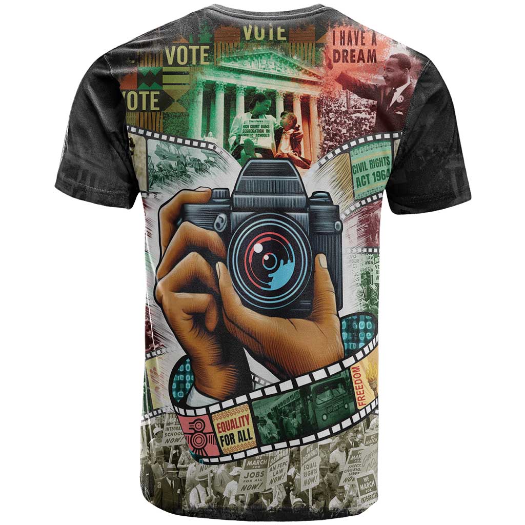 African American Civil Rights Leaders T shirt Heritage in Frames Photography DT03
