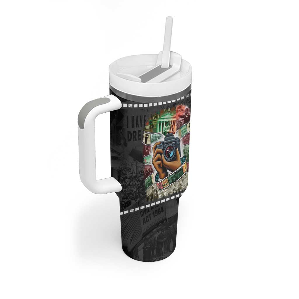 African American Civil Rights Leaders Tumbler With Handle Heritage in Frames Photography DT03
