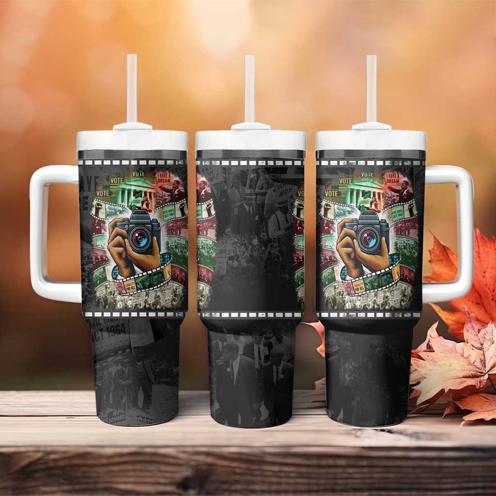 African American Civil Rights Leaders Tumbler With Handle Heritage in Frames Photography DT03