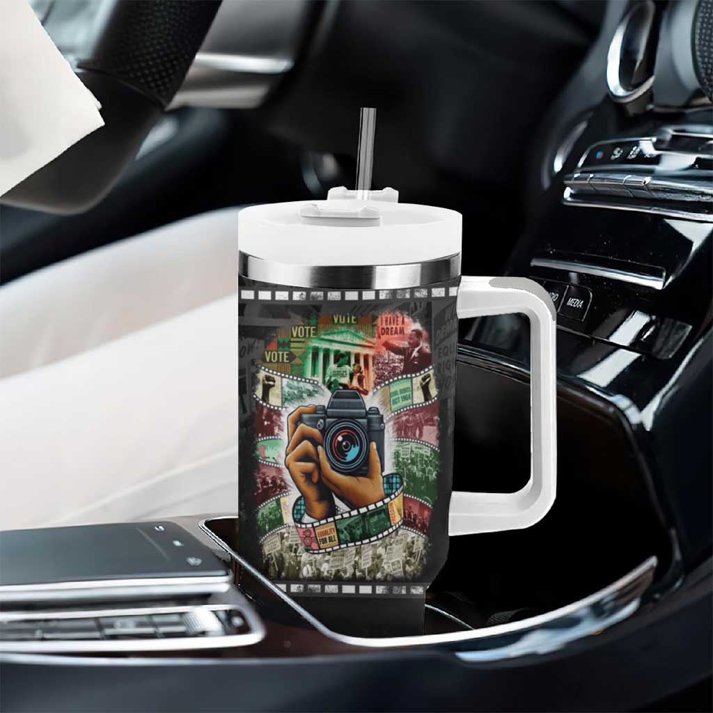 African American Civil Rights Leaders Tumbler With Handle Heritage in Frames Photography DT03