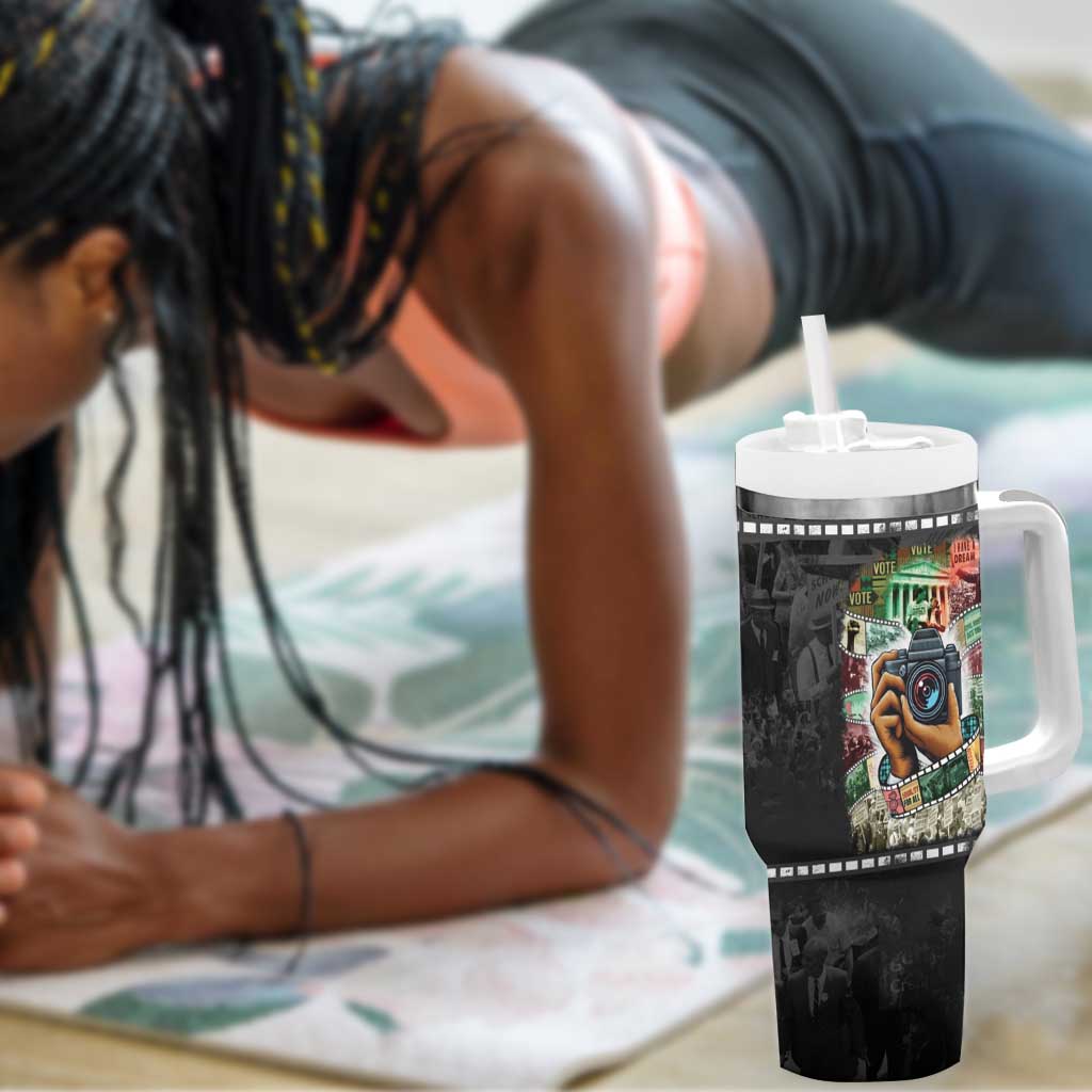 African American Civil Rights Leaders Tumbler With Handle Heritage in Frames Photography DT03