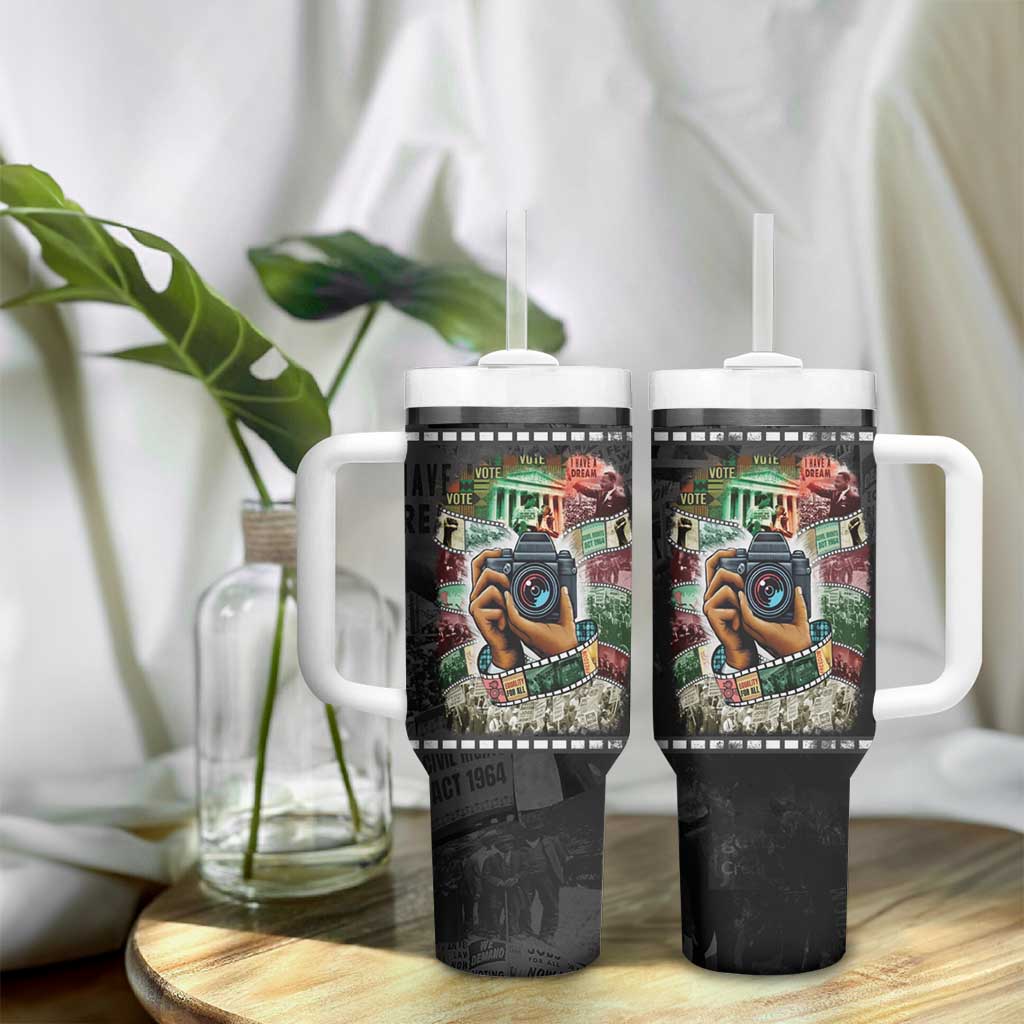 African American Civil Rights Leaders Tumbler With Handle Heritage in Frames Photography DT03