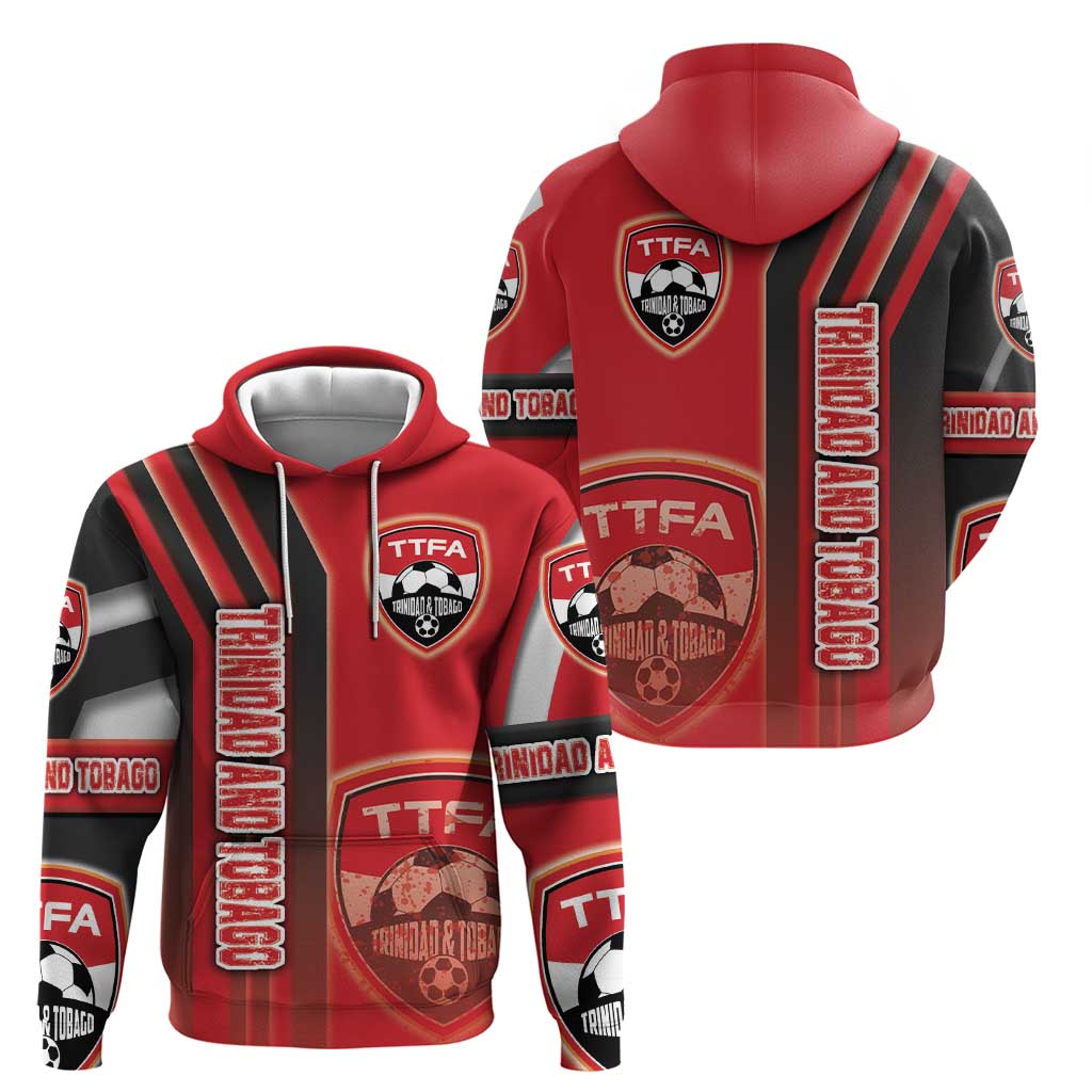 Trinidad and Tobago Football Hoodie Soca Warriors Soccer - Road To Champion DT03