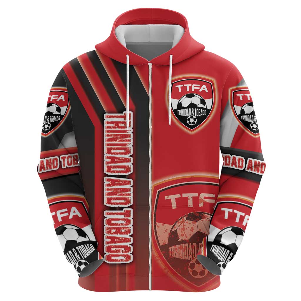 Trinidad and Tobago Football Hoodie Soca Warriors Soccer - Road To Champion DT03