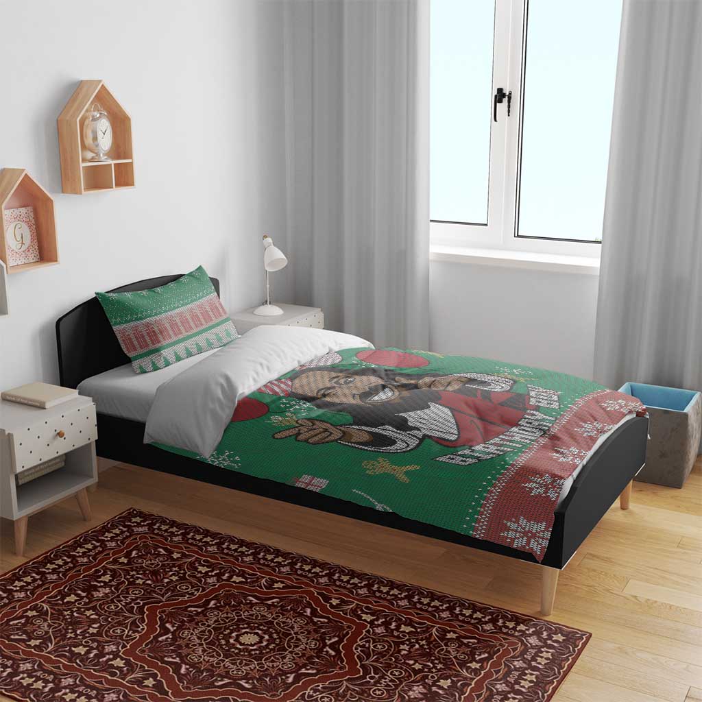 African Birthday Boy Jesus Bedding Set Afro Christmas DT03