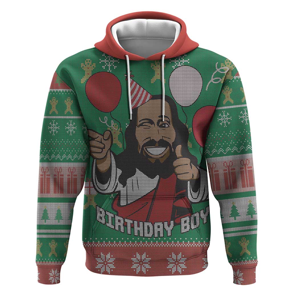 Birthday Boy Jesus Hoodie African Christian DT03