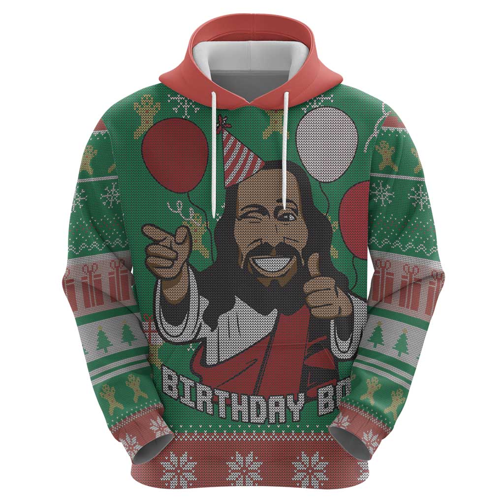 Birthday Boy Jesus Hoodie African Christian DT03