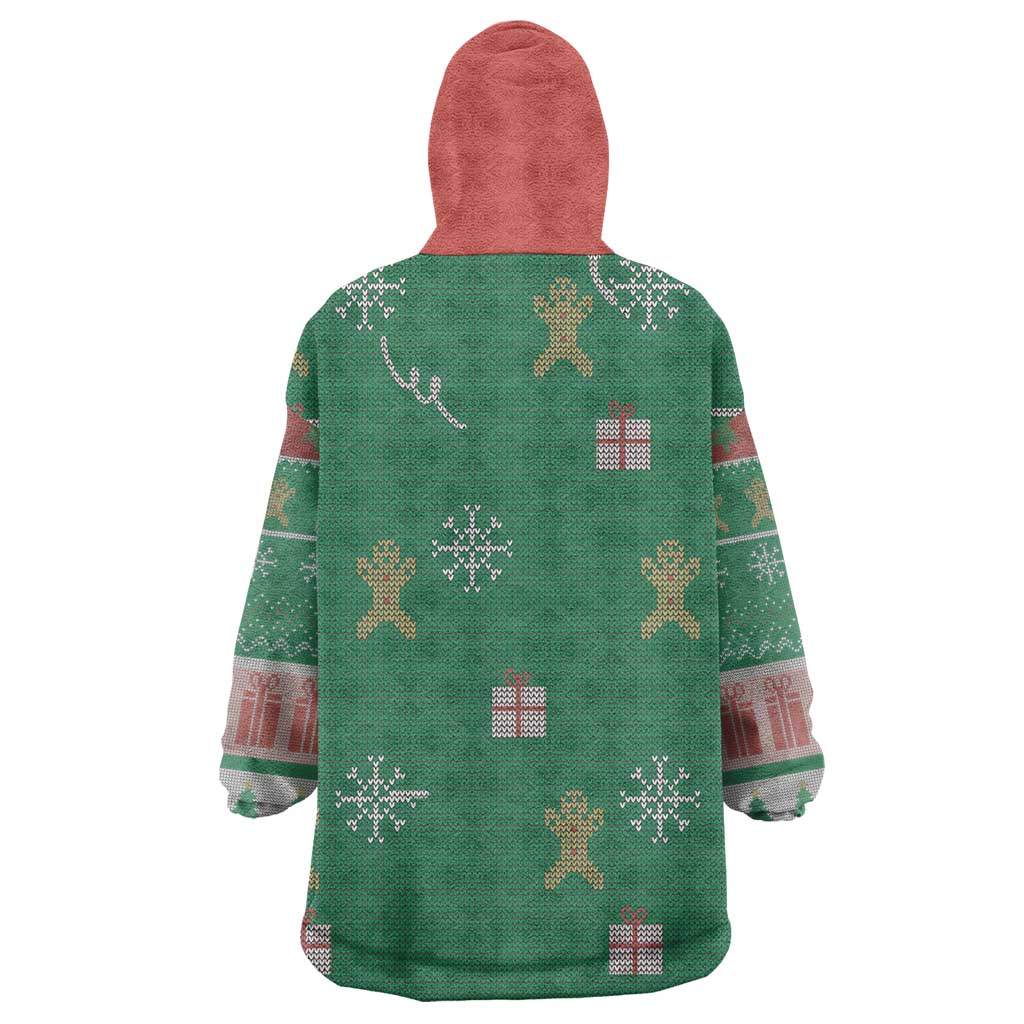 African Birthday Boy Jesus Wearable Blanket Hoodie Afro Christmas DT03