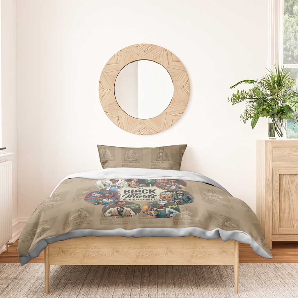 Africa Black Invention Bedding Set The Black Minds Behind Progress DT03