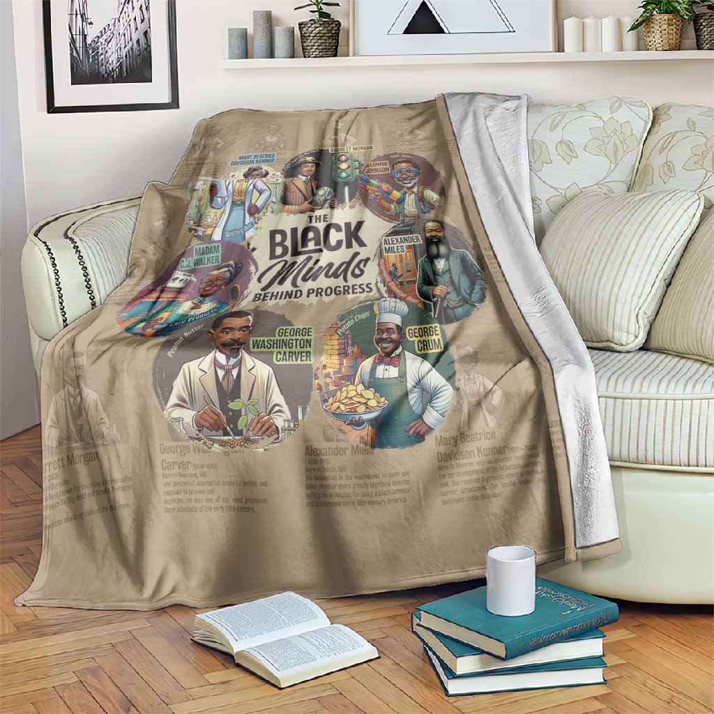 Africa Black Invention Blanket The Black Minds Behind Progress DT03