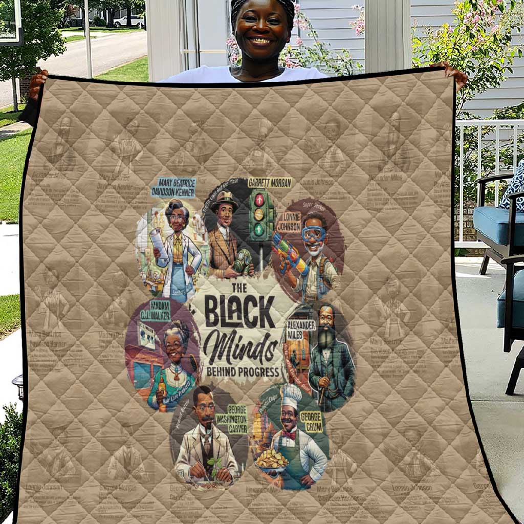 Africa Black Invention Quilt The Black Minds Behind Progress DT03